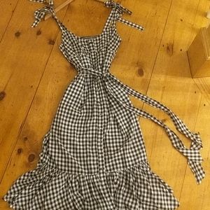 J Crew- Gingham Dress